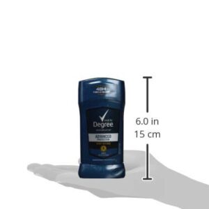 Degree Advanced Protection Antiperspirant Deodorant Sport Defense 4 count 72-Hour Sweat and Odor Protection Antiperspirant For Men With MotionSense Technology 2.7 oz