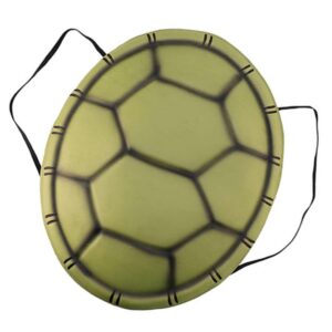 toddmomy 1pcs halloween costume eva turtle shell, turtle shell backpack cosplay props for halloween dress up costume accessories