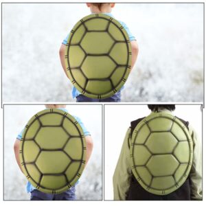 Toddmomy 1pcs Halloween Costume EVA Turtle Shell, Turtle Shell Backpack Cosplay Props for Halloween Dress Up Costume Accessories