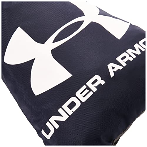 Under Armour Unisex-Adult Ozsee Sackpack , Midnight Navy (412)/White , One Size Fits All