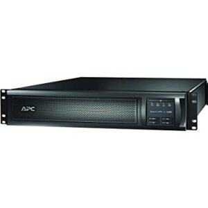 APC Network UPS, 2200VA Smart-UPS Sine Wave UPS with Extended Run Option, SMX2200RMLV2U, 2U Rackmount/Tower Convertible, Line-Interactive, 120V, Black