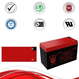 Neptune Power Brand NT1270 F1 12V 7Ah SLA Replacement Battery for APC Back-UP UPS ES 550 VA BE500C BE500U, RBC2, BE500R, BK300C, BK350, BK500, BK500BLK, BK500M, BK500MC, BK500MUS, SC420, SU420NET