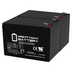 Mighty Max Battery 12V 9Ah Compatible Battery for APC Back-UPS NS1250, NS 1250-2 Pack