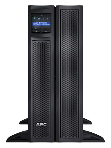 APC Network UPS, 3000VA Smart-UPS Sine Wave, Short Depth UPS with Extended Run Option, SMX3000HVT, Tower/4U Rack Convertible, Line-Interactive, 208V