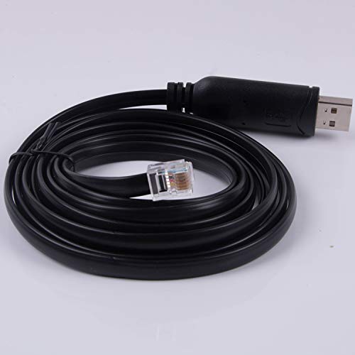 USB to RJ12 6P6C RS232 FT232RL Serial Converter APC PDU Cable for APC UPS 940-0144