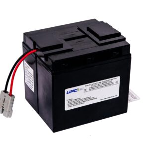 UPC UPGRADE PARTS COMPANY RBC7-UPC Replacement Battery for APC Smart-UPS Models: SMT1500, SMT1500US, SUA1500, SUA1500US, SU1400, SUA750XL, SUA1000XL