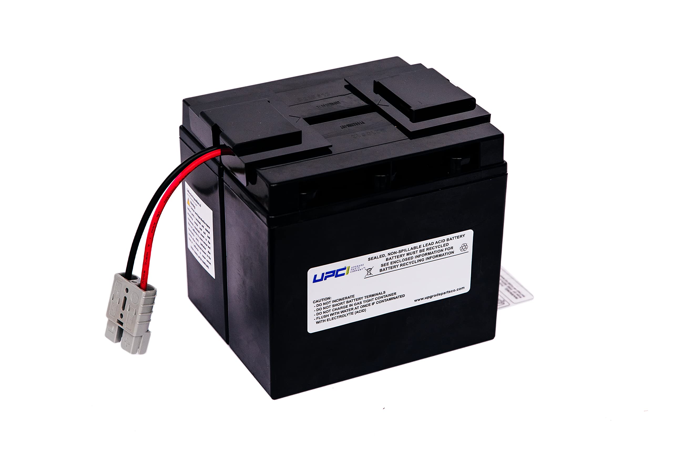 UPC UPGRADE PARTS COMPANY RBC7-UPC Replacement Battery for APC Smart-UPS Models: SMT1500, SMT1500US, SUA1500, SUA1500US, SU1400, SUA750XL, SUA1000XL