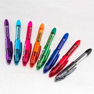 Pentel Mini Ballpoint Pen, Medium, Rubber Grip, Nonrefillable, Assorted (PENBK91MNBP8M) Category: Ballpoint Stick Pens