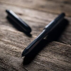 Rite in the Rain All-Weather EDC Pen, Black Pokka 2-Pack, Black 0.9mm Ink, Fine Point (No. BK92)