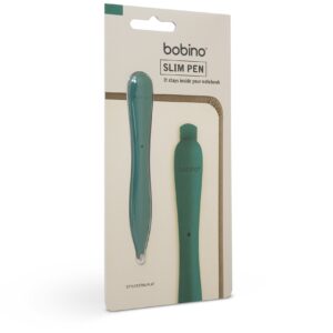 Bobino Slim Pen - Multiple Colors - Stylish Minimalist Writing (Emerald)