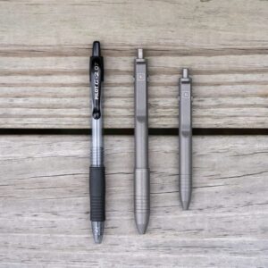 BIG IDEA DESIGN Mini Dual Side Click Pen (Titanium DLC Black)