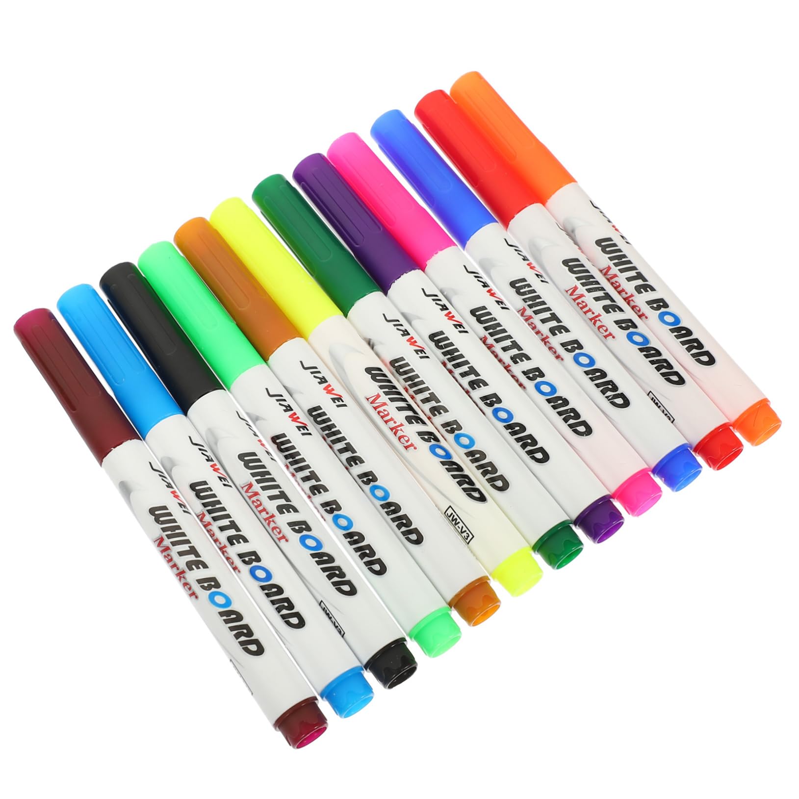 COHEALI 36 Pcs Whiteboard pen mini whiteboard portable white board Students Marker Pen Dry Wipe Markers portable whiteboard markers supplies High capacity brush watercolor pen