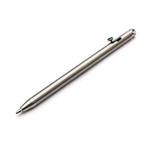 ochine mini titanium pen small pocket ballpoint pen signature pen cool keychain accessories, portable edc gadget outdoor equipment personality creative signature pen mini edc pen outdoor tool