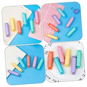 Tofficu 48 Pcs Marker Pen Portable Fluorescent Pens Highlighters School Supplies Mini Markers Decorative Marking Pens Painting Scrapbook Pens Painting Pens Highlighter Bulk Drawing Pens