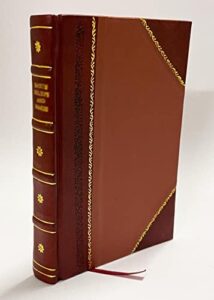 gleanings from the history of billiards (1896) [leather bound]