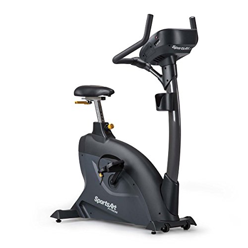 SportsArt Fitness C535U Foundation Series Upright Cycle - Self Powered - Residential and Light Commercial Upright Exercise Bike