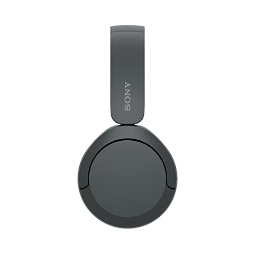 Sony WH-CH520 Wireless Headphones Bluetooth On-Ear Headset with Microphone, Black New (Renewed)