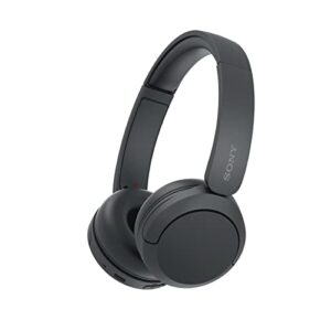 Sony WH-CH520 Wireless Headphones Bluetooth On-Ear Headset with Microphone, Black New (Renewed)