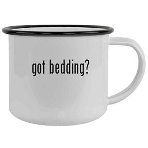 Molandra Products got bedding? - 12oz Camping Mug Stainless Steel, Black