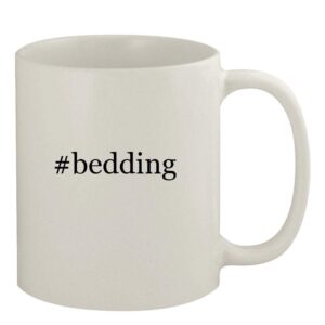 Knick Knack Gifts #bedding - 11oz Ceramic White Coffee Mug, White