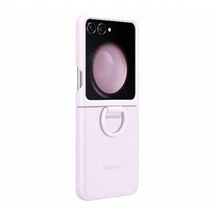 Samsung Galaxy Official Silicone Case with Ring for Z Flip5, Lavender