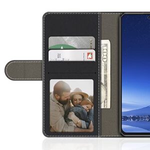 MILEGAO for Crosscall Core-Z5 Flip Cover, Magnetic Buckle Multicolor Business PU Leather Phone Case with Card Slot, for Crosscall Core-Z5 6.08 inches