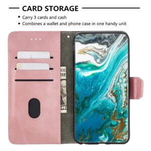 Case for Sony Xperia Z5 Premium Case Compatible with Sony Xperia Z5 Premium Phone Case Flip Stand Cover Stitching Style Wallet Case Pink