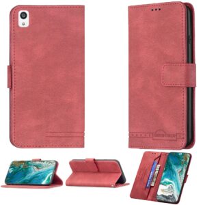 Case for Sony Xperia Z5 Premium Case Compatible with Sony Xperia Z5 Premium Phone Case Flip Stand Cover PU Leather BF09 Wallet Case Red