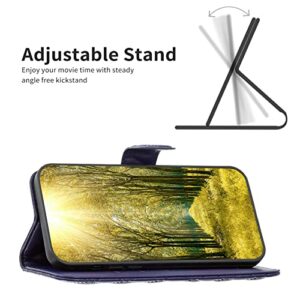 jioeuinly Flip Stand Case Compatible for Vivo Iqoo Z5 5g Phone Case Cover PU Leather Kickstand Magnetic Wallet Case XXF-LAN