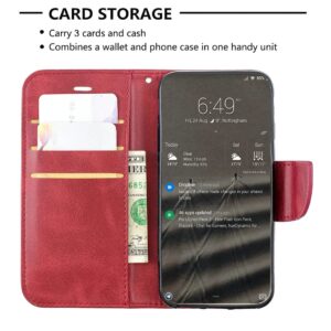 Case for Sony Xperia Z5 Premium Case Compatible with Sony Xperia Z5 Premium Phone Case Flip Stand Cover PU Leather YZW Wallet Case Red