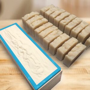 Soap Loaf Box, 42 oz Soap Box for Soap Making with Wooden Boxes, Set of 4, Soap Bar Box Can Be Used for Homemade Soap Produce, Soap Making, Ideal Size and Large Capacity,by GNIEMCKIN