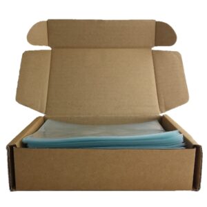 500pcs odorless 4x6 inch shrink wrap bags for soap packaging and other small items (100 gauge)