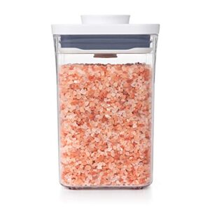 OXO Good Grips POP Container - Airtight Food Storage - Small Square Short 1.1 Qt Ideal for 1 lb of brown sugar or confectioner's sugar