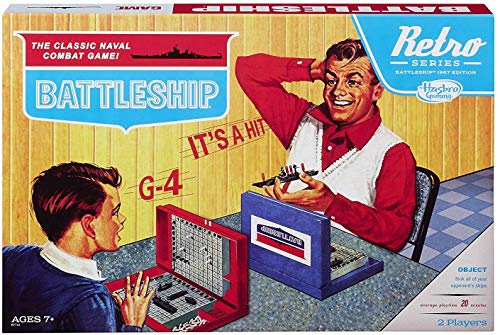 Hasbro Gaming Battleship Game Retro Series 1967 Edition