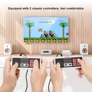 JoFong Classic Retro Controller, Suitable for AV 620, HD 621 HD 821 Classic Game Consoles Plug-and-Play Wired Video Gamepad-9 Pin Plug 2 Packs,620-621 Controller