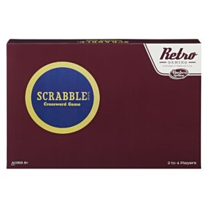 hasbro gaming retro series scrabble 1949 edition board game