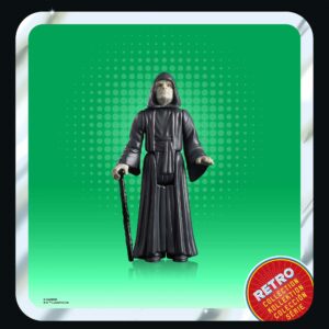 STAR WARS Retro Collection The Emperor, Return of The Jedi 3.75-Inch Collectible Action Figures, Ages 4 and Up