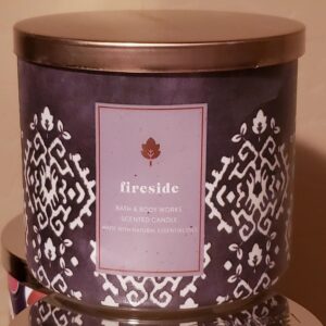 Fireside Candle ~ 3 Wick ~ 2021 ~ White Barn Candle ~ Bath and Body Works