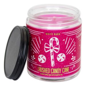 White Barn Bath and Body Works, 1-Wick Candle w/Essential Oils - 7 oz - 2020 Holidays Scents! (Crushed Candy Cane)