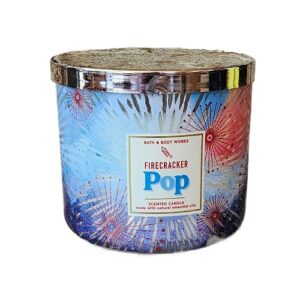 White Barn Firecracker Pop 3-Wick Candle