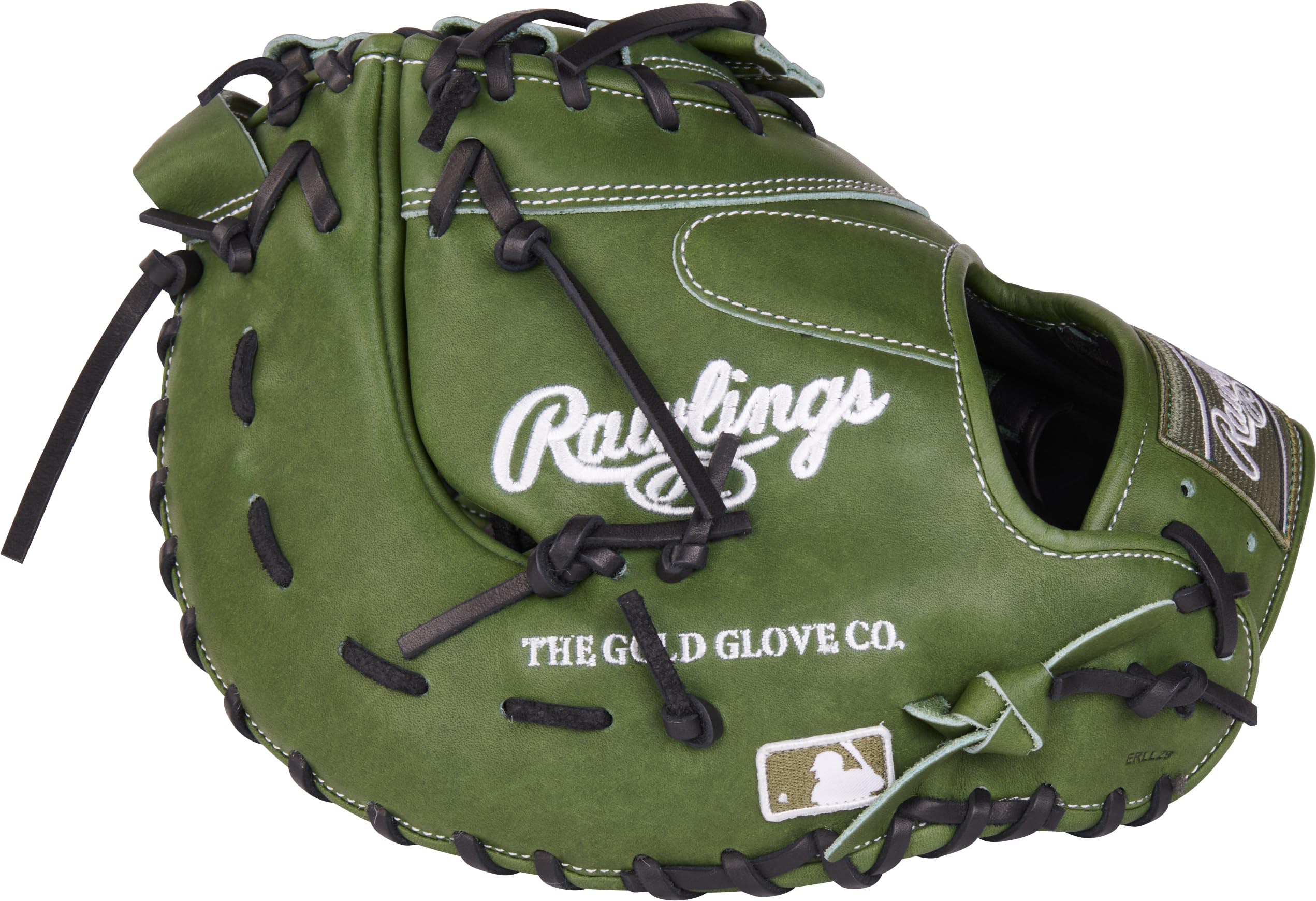 Rawlings | Heart of The Hide Baseball First Base Mitt | Right Hand Throw | 13" - SPDB Web | Military Green