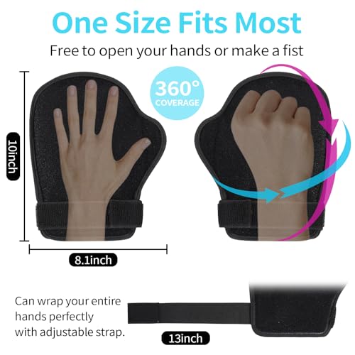 PRFCTLIFE Hand Ice Pack Gloves for Arthritis, Ice Pack for Hand and Wrist, 2 Pack Ice Gloves for Arthritis Hands, Chemotherapy, Neuropathy, Hand and Finger Pain. Black