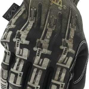 Mechanix Wear Power Print Robot Gloves (Medium, Black)