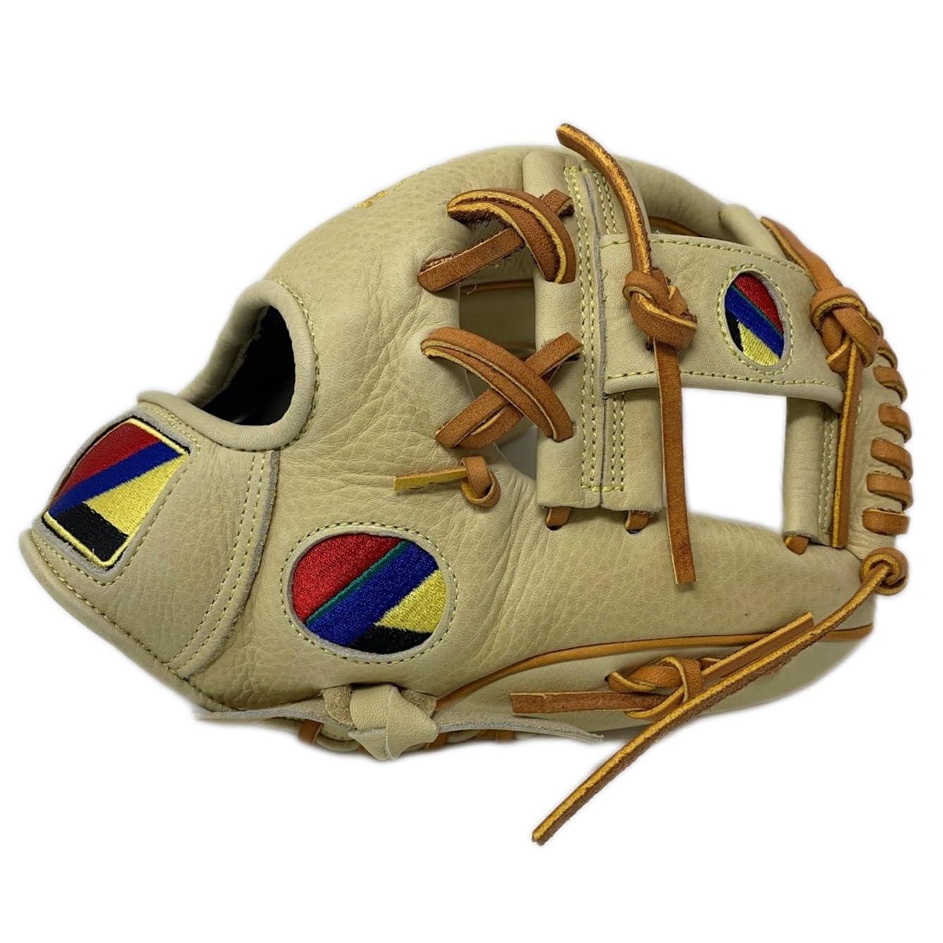 Ballgloves Vivid Series Intermediate Age Baseball Glove Right Hand Throw (Infield Camel Color)