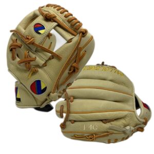 Ballgloves Vivid Series Intermediate Age Baseball Glove Right Hand Throw (Infield Camel Color)