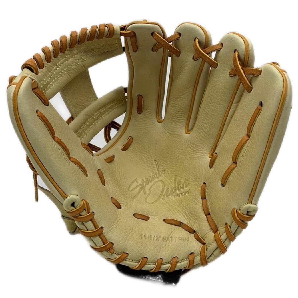 Ballgloves Vivid Series Intermediate Age Baseball Glove Right Hand Throw (Infield Camel Color)