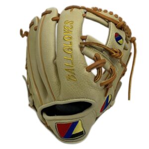 Ballgloves Vivid Series Intermediate Age Baseball Glove Right Hand Throw (Infield Camel Color)