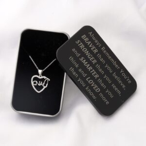 BNQL CNA Necklace Certified Nurse Assistant Gifts CNA Nurses Jewelry Inspirational Gifts New CNA Graduation Gifts (CNA Necklace)