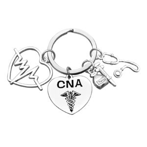 for cna gift keychain certified nursing assistant gift cna graduation gifts nurse day gift nursing school student gifts nurse appreciation gifts christmas birthday gifts cna gifts for cna week