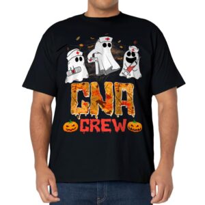 CNA Crew Skeleton Pumpkin Spooky Halloween Vibes T-Shirt